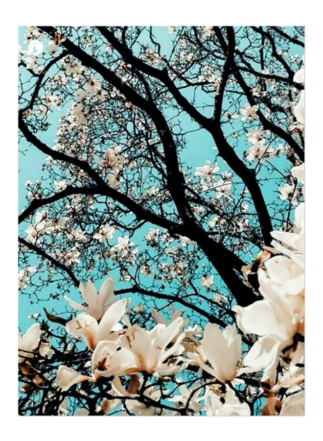 بي بي طبق مزخرف بطبعات متعدد الألوان 15 x 20سم 