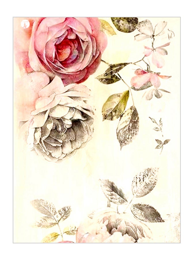 BP Printed Decorative Plate Multicolour 15 x 20cm