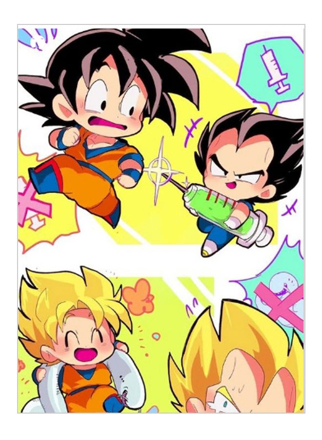 BP Printed Decorative Plate Multicolour 15 x 20cm