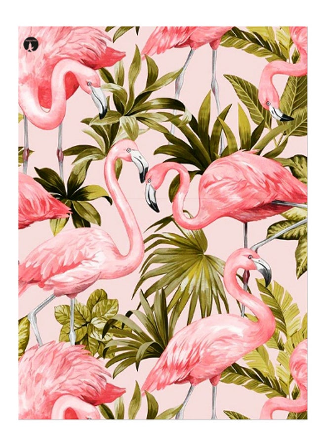 بي بي طبق مزخرف بطبعات متعدد الألوان 15 x 20سم