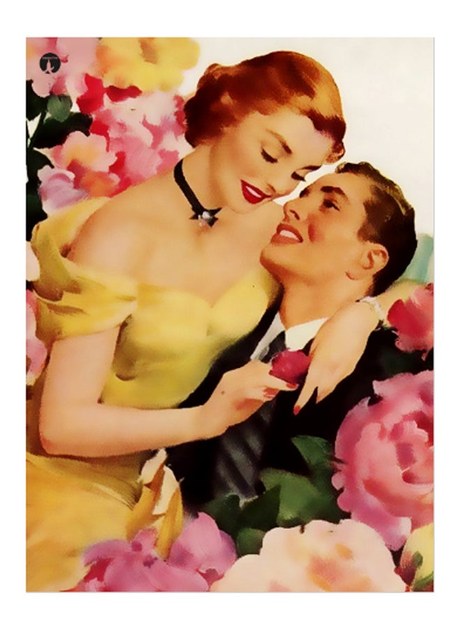 BP Printed Decorative Plate Multicolour 15 x 20cm