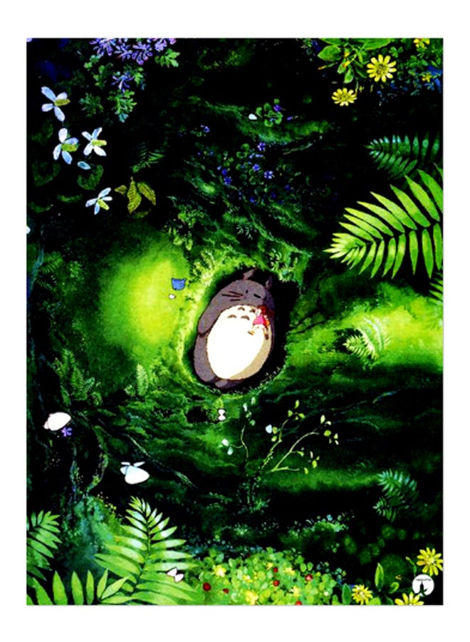 Printed Decorative Plate Multicolour 15 x 20cm