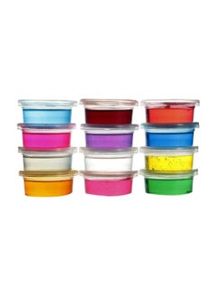 5D 12-Piece Slime Clay Set 12CLAYGEL12 cm  - Image 1