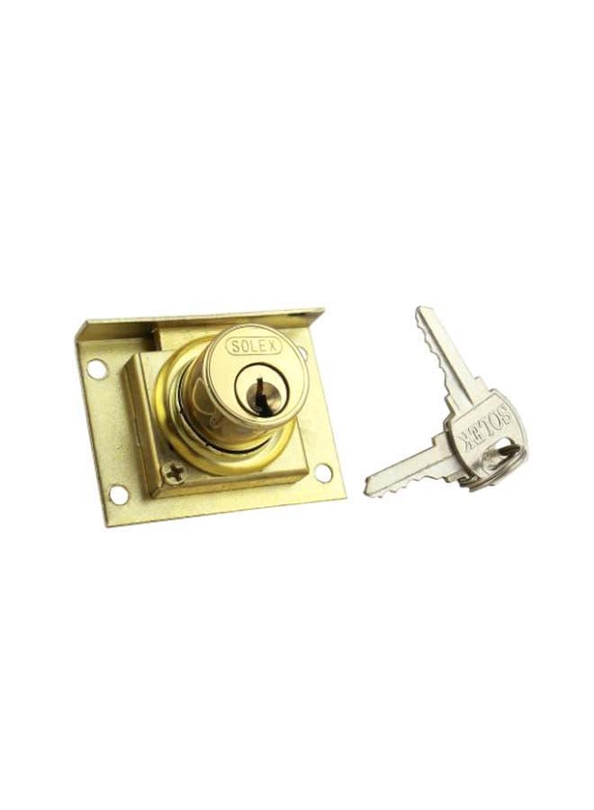 MEGA Elegant Drawer Lock Gold/Silver - Image 1