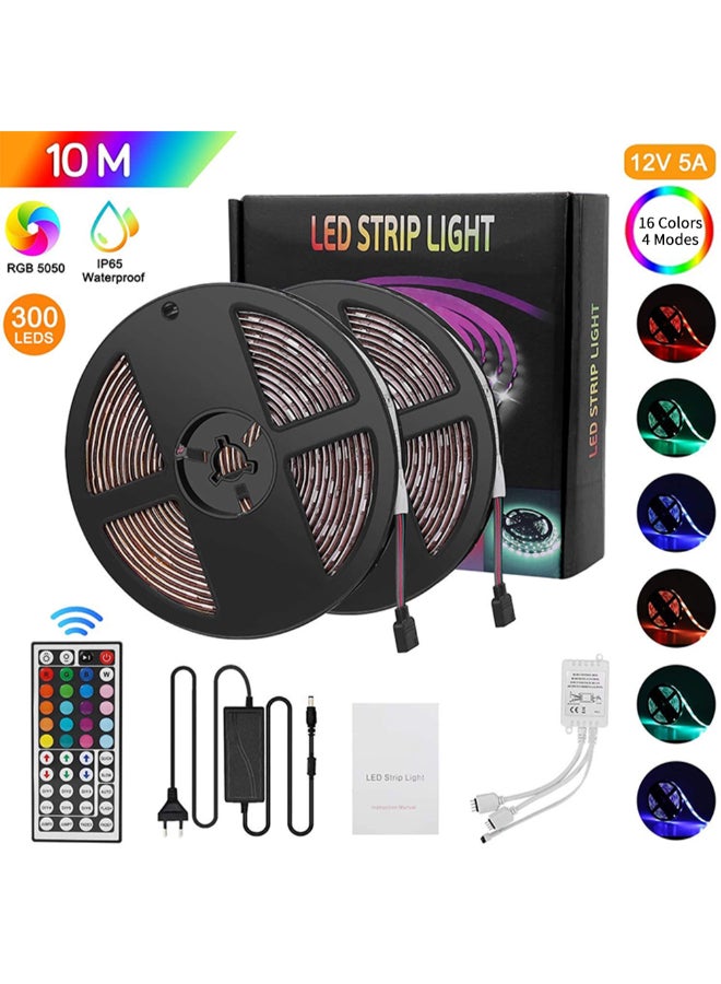 LED Strip Light Kit Multicolour 20 x 8 x 16cm - Image 2