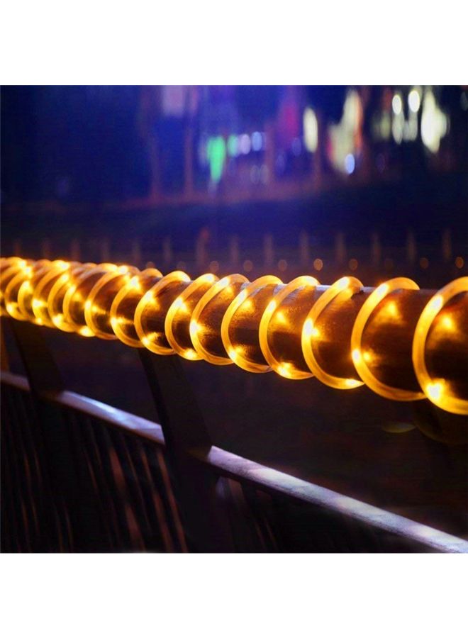 Solar Outdoor LED Rope Light Black 32.8feet - Image 3