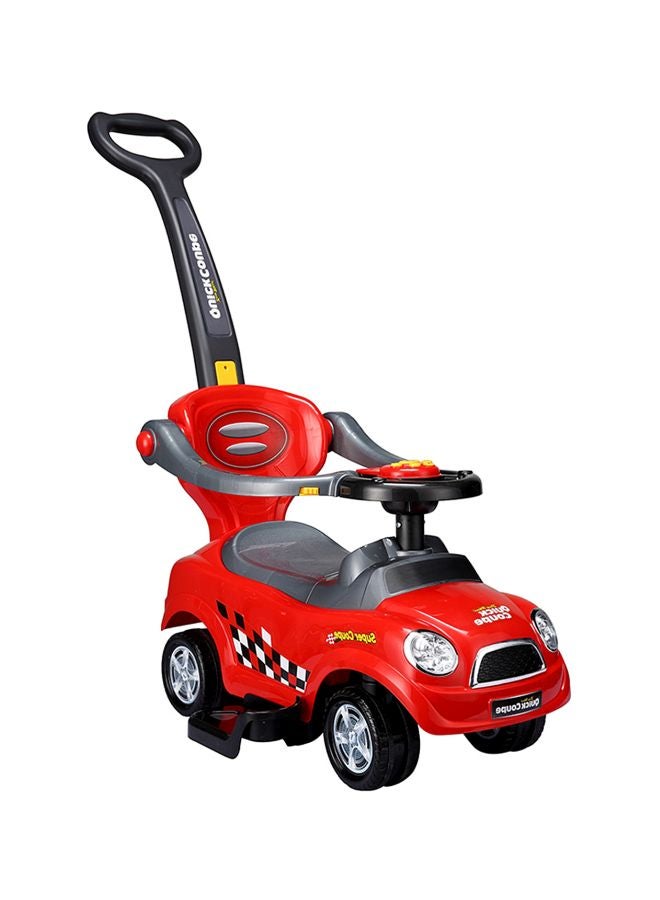Cool Baby 3-In-1 Deluxe Mega High-Quality Plastic Ride-On Car With Push Handle For Kids 58.4 x 84.7 x 45.5cm - Image 2