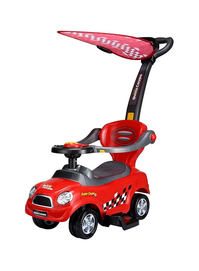 Cool Baby 3-In-1 Deluxe Mega High-Quality Plastic Ride-On Car With Push Handle For Kids 58.4 x 84.7 x 45.5cm - Image 3