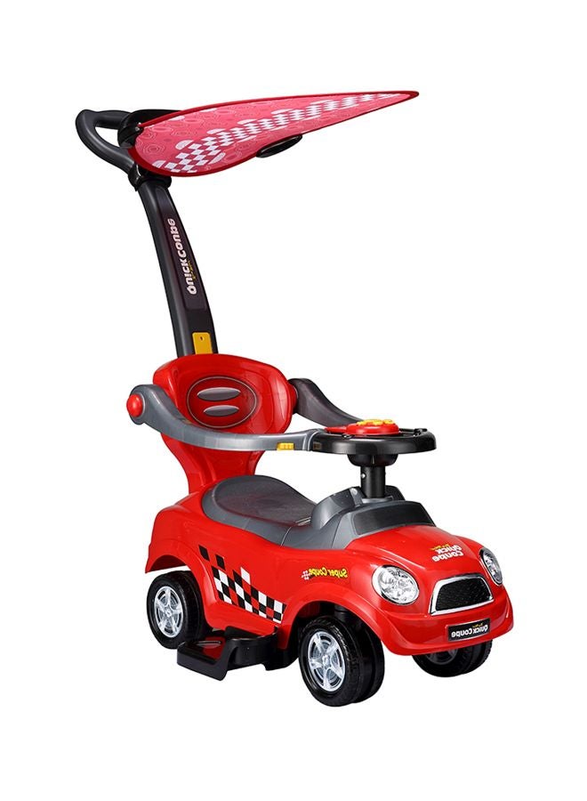 Cool Baby 3-In-1 Deluxe Mega High-Quality Plastic Ride-On Car With Push Handle For Kids 58.4 x 84.7 x 45.5cm - Image 4