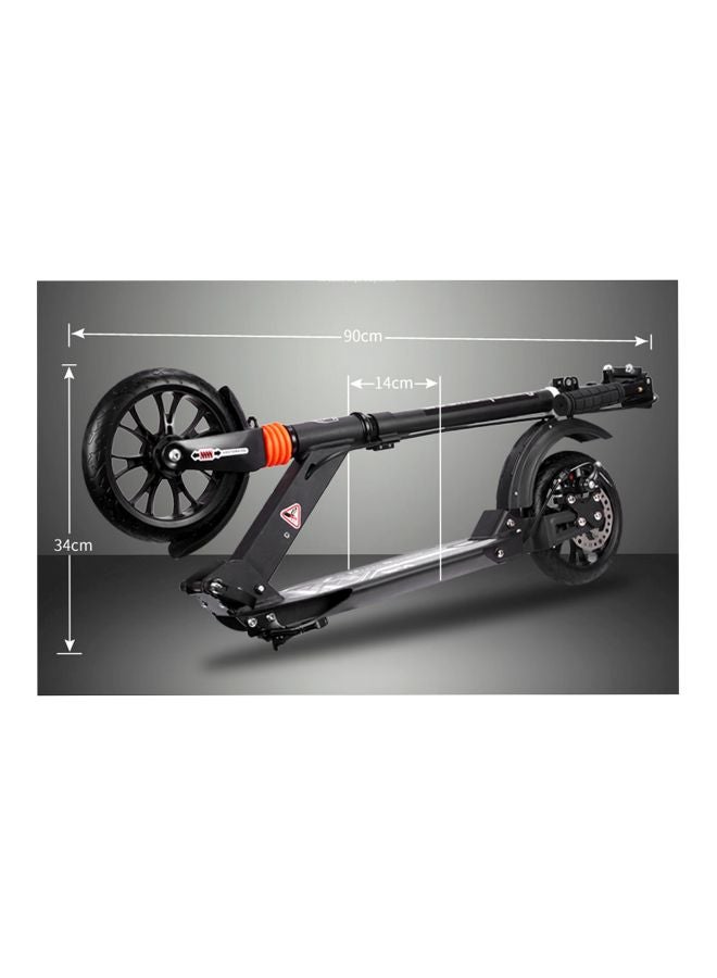 Cool Baby Folding Kick Scooter Black 98x104x38cm - Image 3