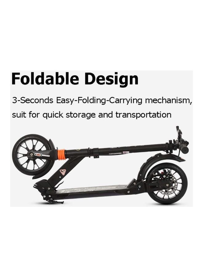 Cool Baby Folding Kick Scooter Black 98x104x38cm - Image 4