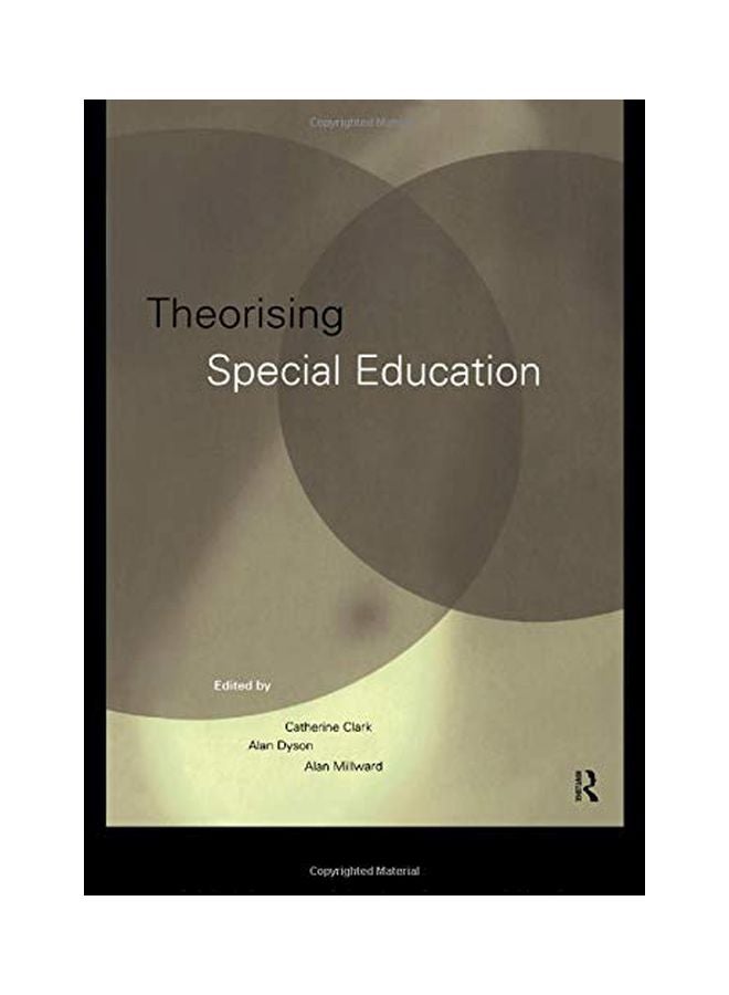 Theorising Special Education paperback english - 01-Sep-98 