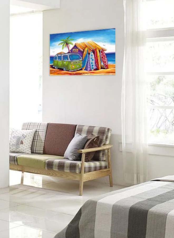 Generic DIY 5D Diamond Painting Embroidery Wall Decor Kit Multicolour 30 x 40centimeter  - Image 2