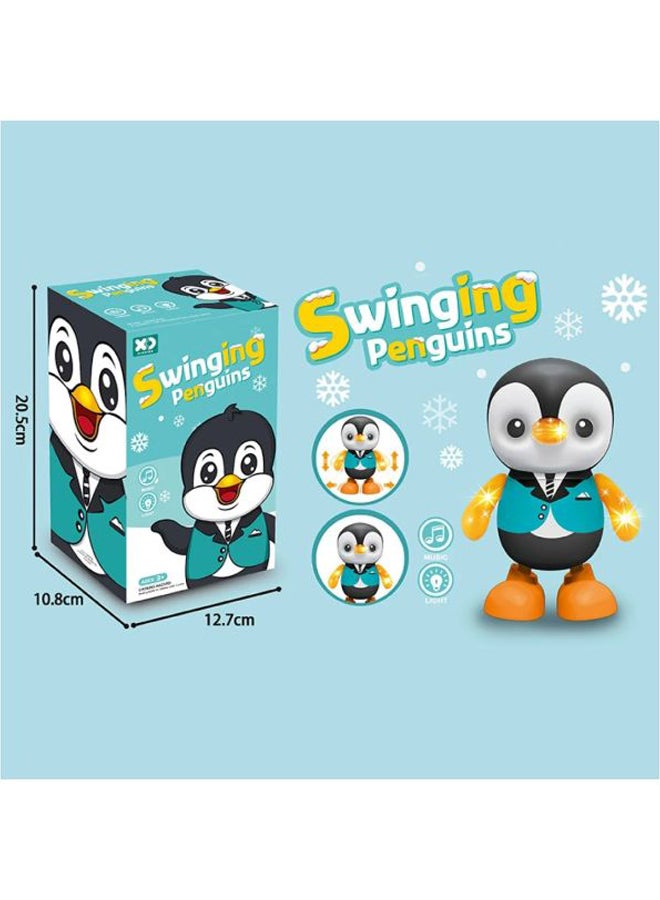 Electric Light And Sound Swinging Penguin 17178  - Image 3