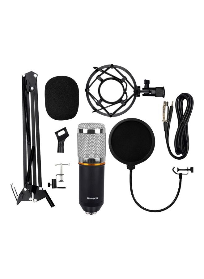 BM-800 Condenser Microphone Set V6949B-S Black/Silver