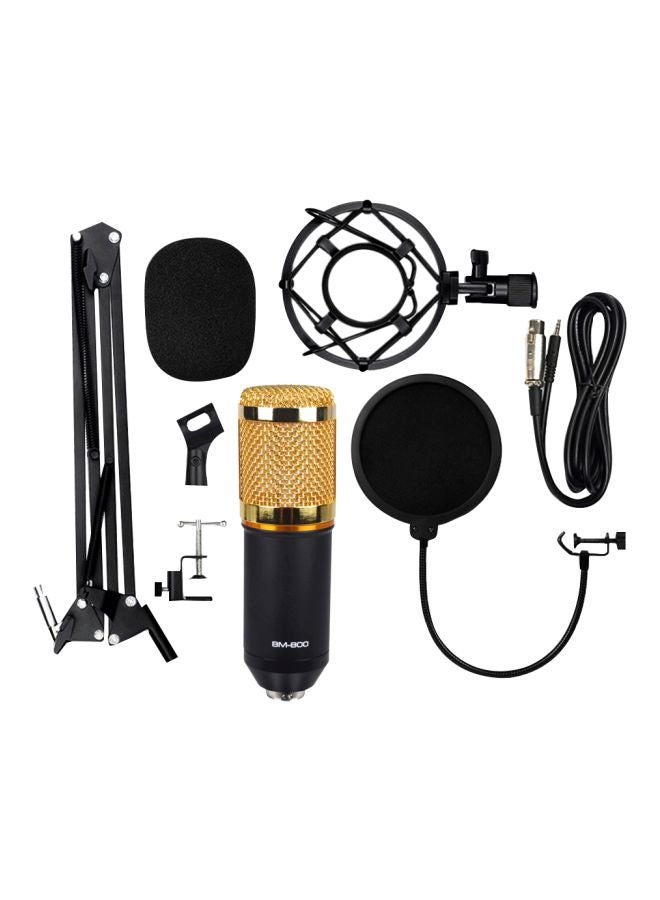 BM-800 Condenser Microphone Set V6949B-G Black/Gold