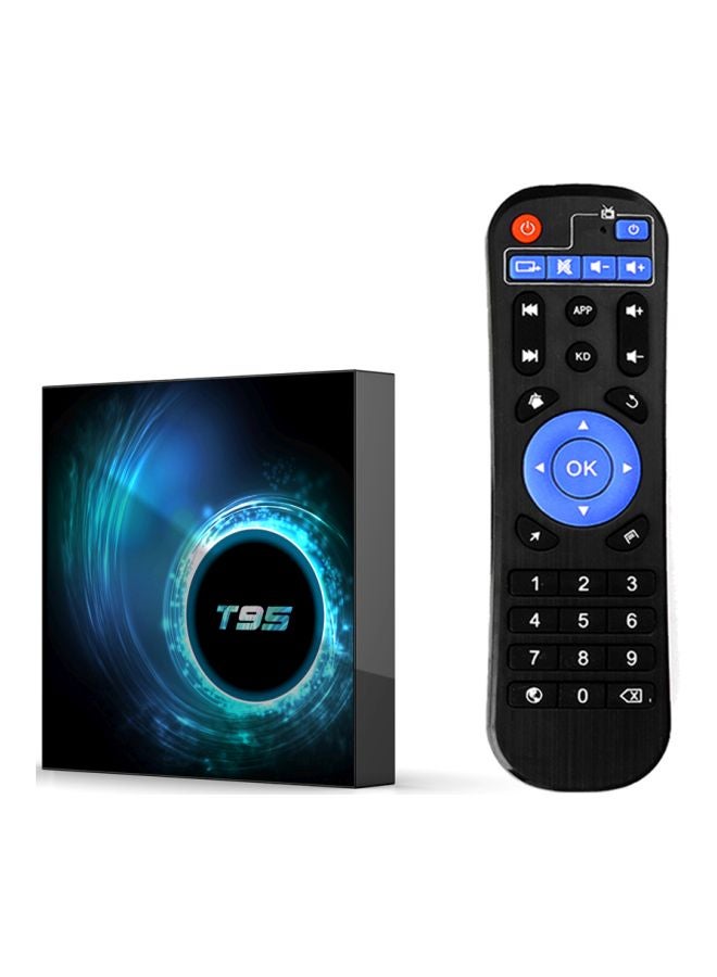 T95 Smart Android 6K LCD TV Box V7682UK-16G Black/Blue/Red - Image 2