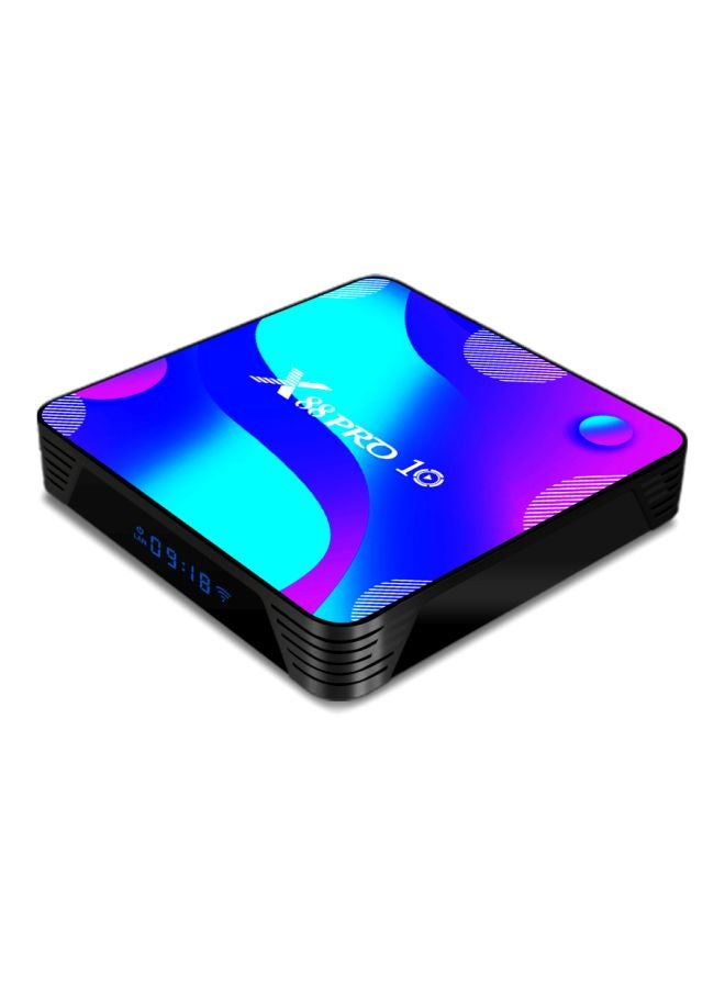 Generic X88 Pro 10 Smart Android TV Box With Remote V7611UK-32G Black/Blue  - Image 3