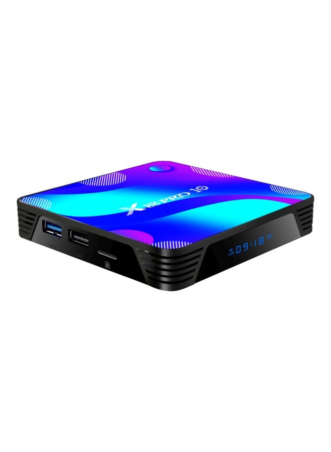 X88 Pro 10 Smart Android TV Box With Remote V7611UK-16G Black/Blue - Image 5