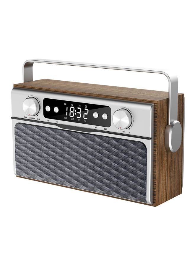 X5 Bluetooth MP3 Player V7557SGY Silver/Brown  - Image 1