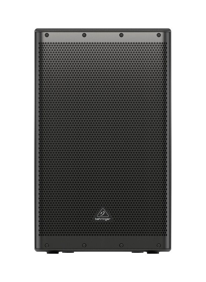 PA Speaker System With 2-Channel Mixer DR115DSP Black