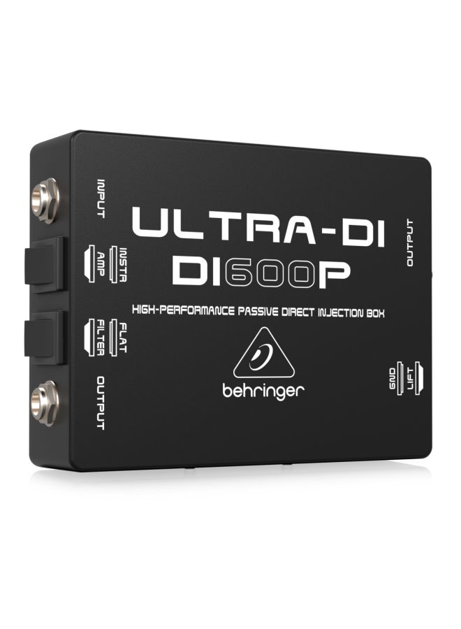 behringer Ultra Di High-Performance Passive DI-Box DI600P Black/White - Image 2