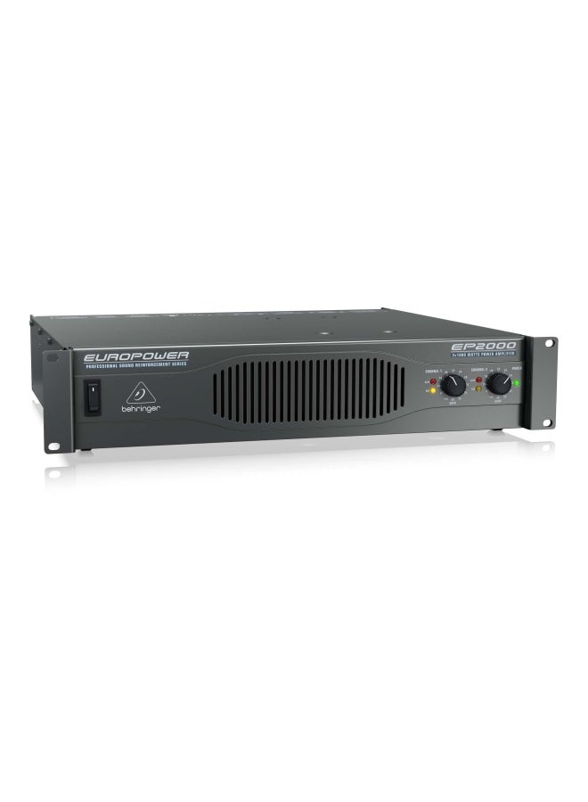 behringer Europower Stereo Amplifier EP2000 Black  - Image 2