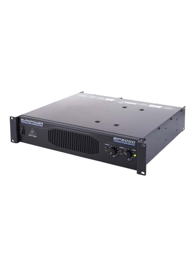 behringer Europower Stereo Amplifier EP2000 Black  - Image 1
