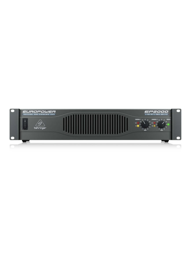 behringer Europower Stereo Amplifier EP2000 Black  - Image 3