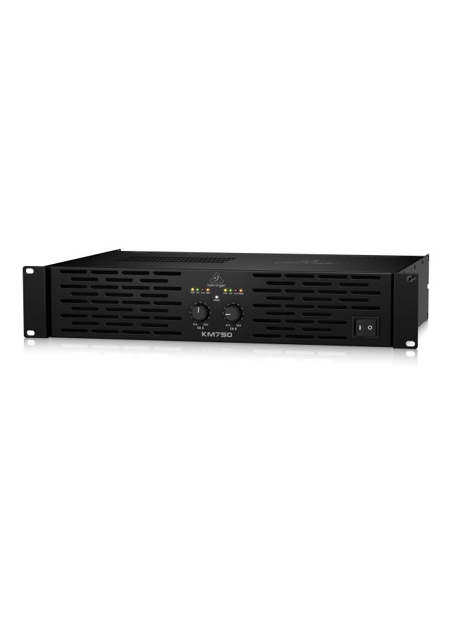 behringer Stereo Power Amplifier KM750 Black - Image 2