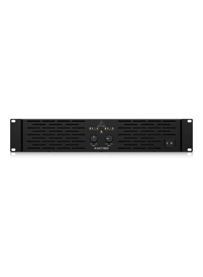 behringer Stereo Power Amplifier KM750 Black - Image 4