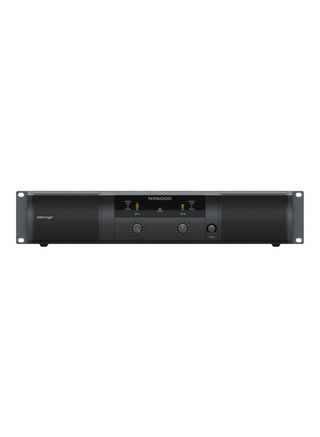 behringer Class-D Power Amplifier NX6000 Black  - Image 1