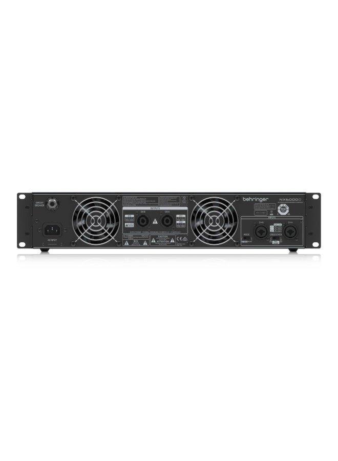 behringer Class-D Power Amplifier NX6000 Black  - Image 3