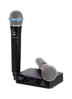 behringer Digital Wireless System With Handheld Microphones And Receiver ULM302MIC Black  - Image 3
