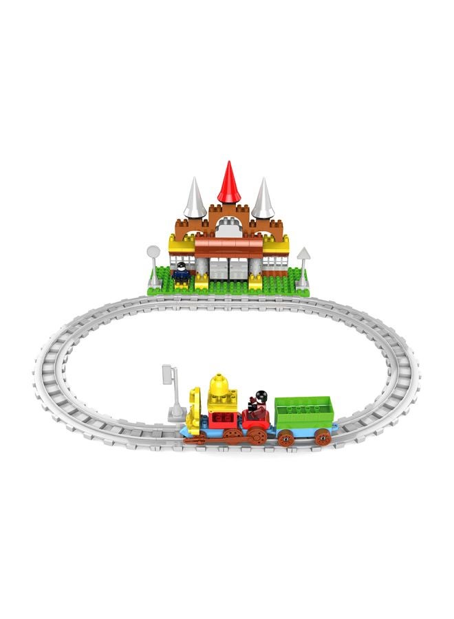 GoldKids - 109-Piece Track Block Set HJ-35014A - Image 1