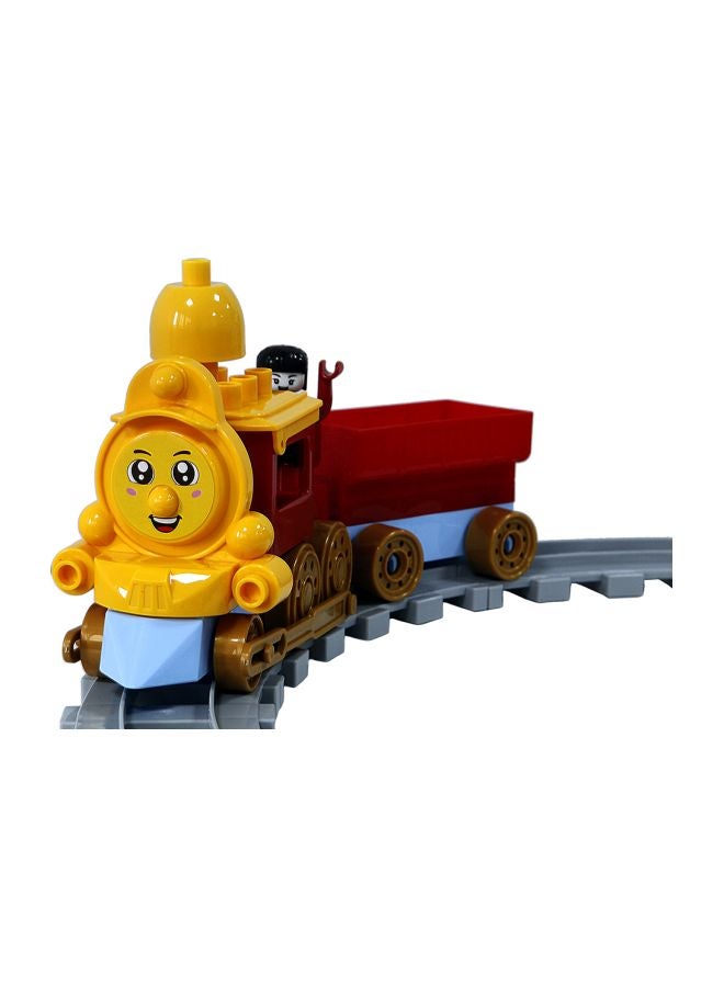 GoldKids - 109-Piece Track Block Set HJ-35014A - Image 1