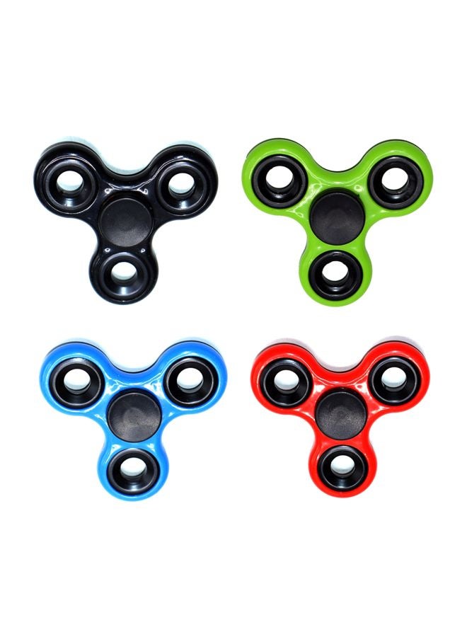 كول بيبي مجموعة لعبة فيدجت سبينر بلاستيكية من 4 قطع طراز DIA147 6.5x6.5x0.65سم - Image 2
