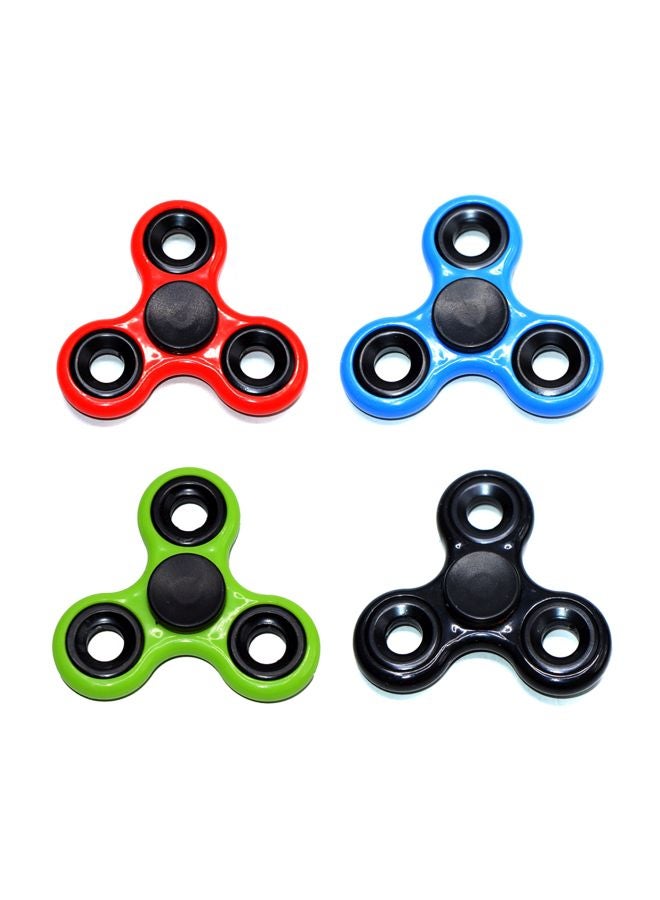 كول بيبي مجموعة لعبة فيدجت سبينر بلاستيكية من 4 قطع طراز DIA147 6.5x6.5x0.65سم - Image 3