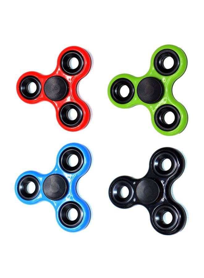 كول بيبي مجموعة لعبة فيدجت سبينر بلاستيكية من 4 قطع طراز DIA147 6.5x6.5x0.65سم - Image 4