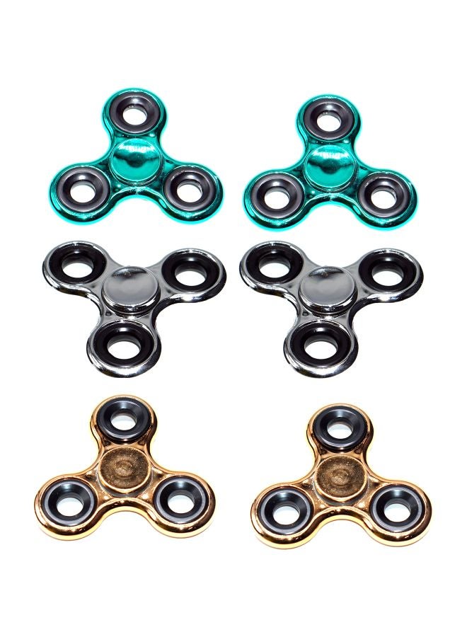 Cool Baby 6-Piece Stainless Steel Fidget Spinner Set - Image 1