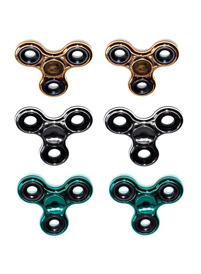 Cool Baby 6-Piece Stainless Steel Fidget Spinner Set - Image 2