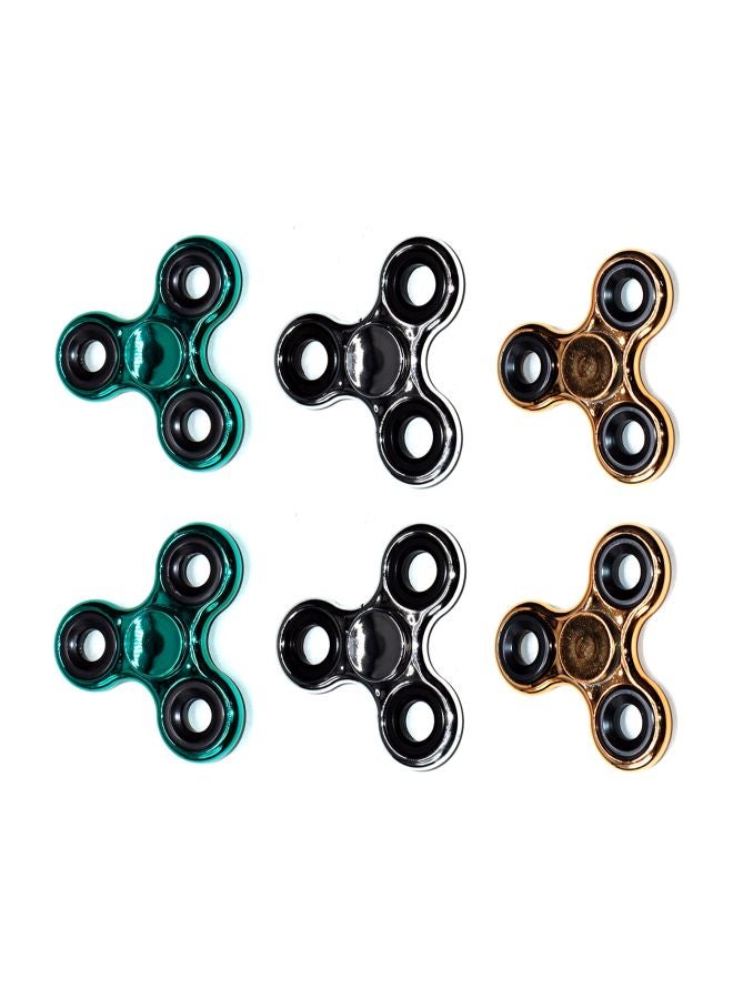 Cool Baby 6-Piece Stainless Steel Fidget Spinner Set - Image 3