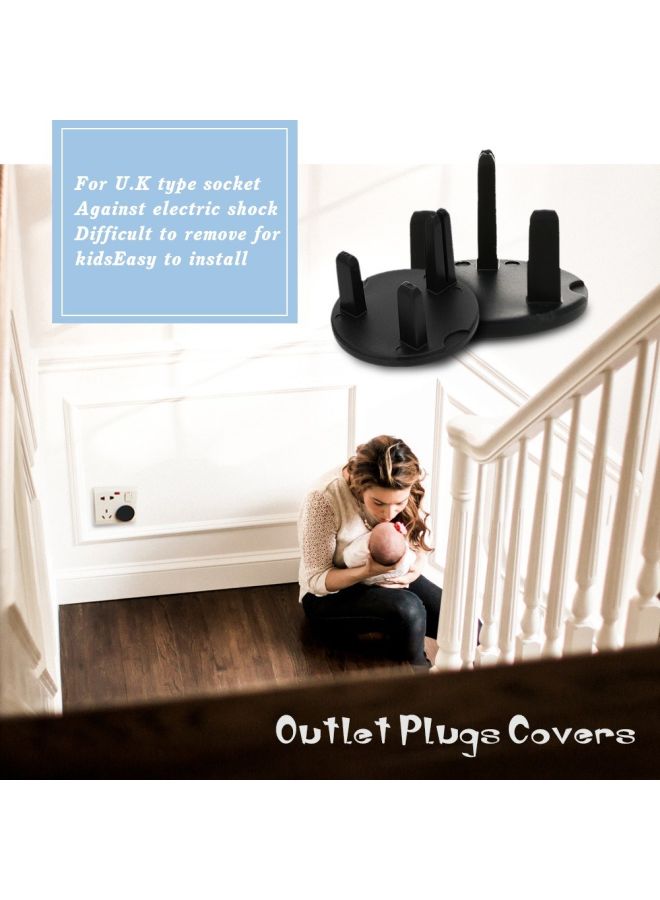 Lucky Baby 6-Piece Safety Plus Baby Safety Outlet Socket Protector - Image 5