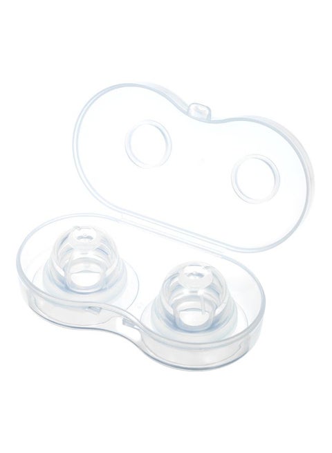 Pair Of Silicone Nipple Corrector Suckers Extender With Case