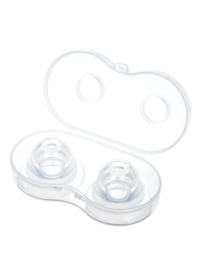 Pair Of Silicone Nipple Corrector Suckers Extender With Case - Image 1