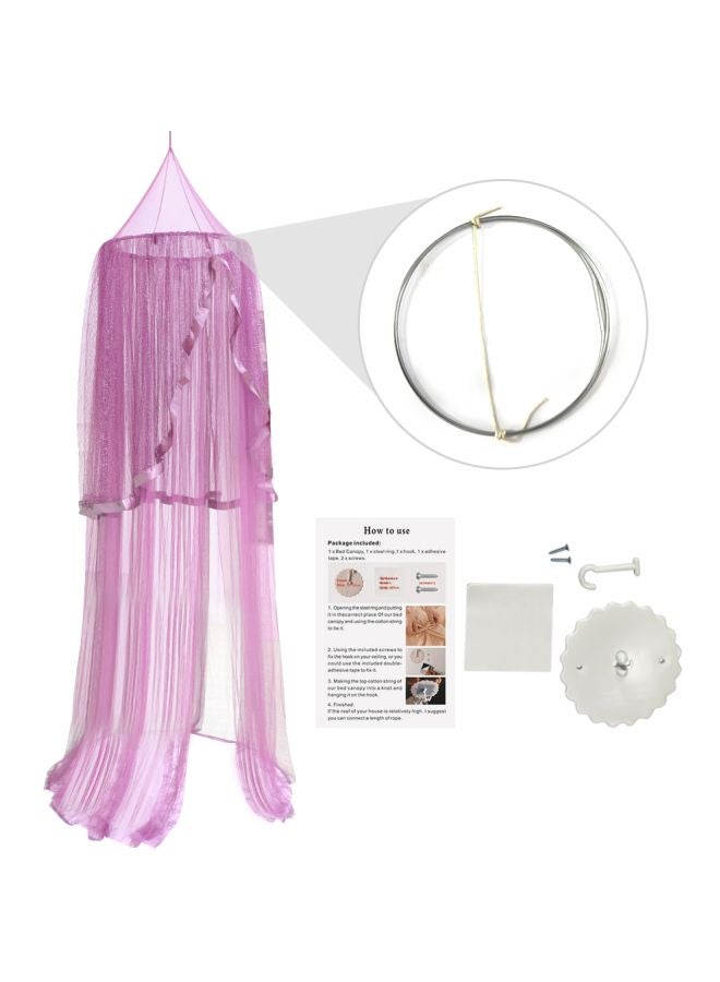 Generic Round Dome Bed Canopy Mosquito Net  - Image 2