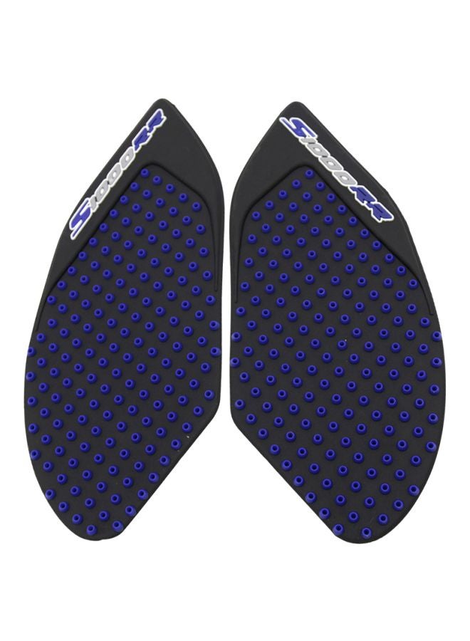 Generic 2-Piece Knee Grip Traction Side Pad Sticker Set For BMW S1000RR (2010-2015) 