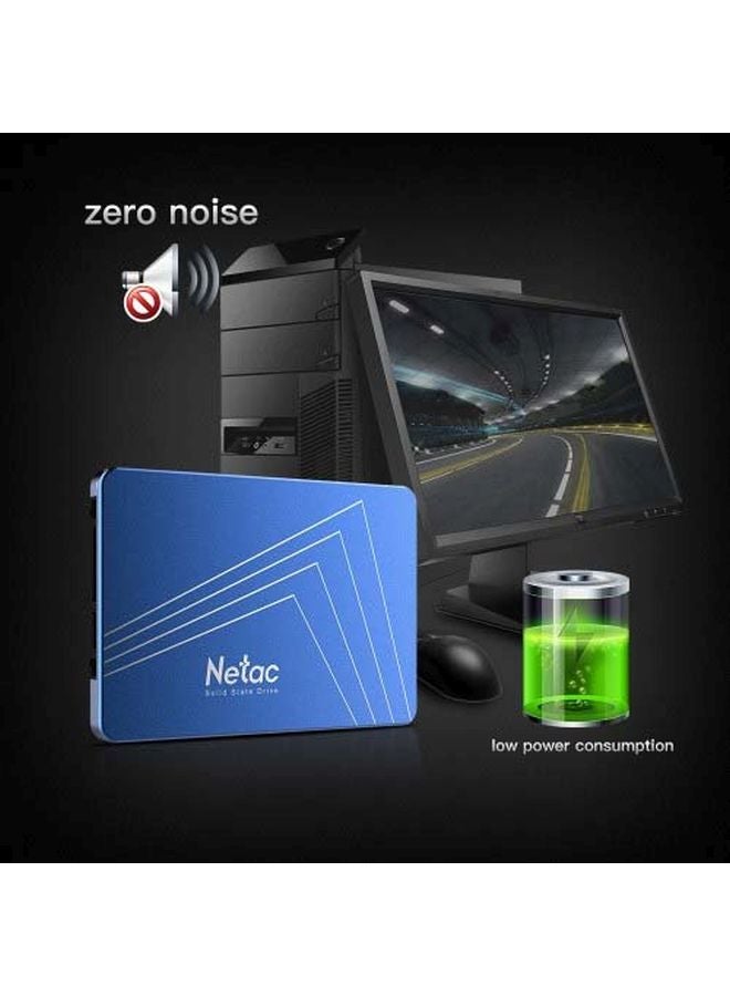 Netac N500S SATA 3D TLC Nand Solid State Drive Blue/White  - Image 4
