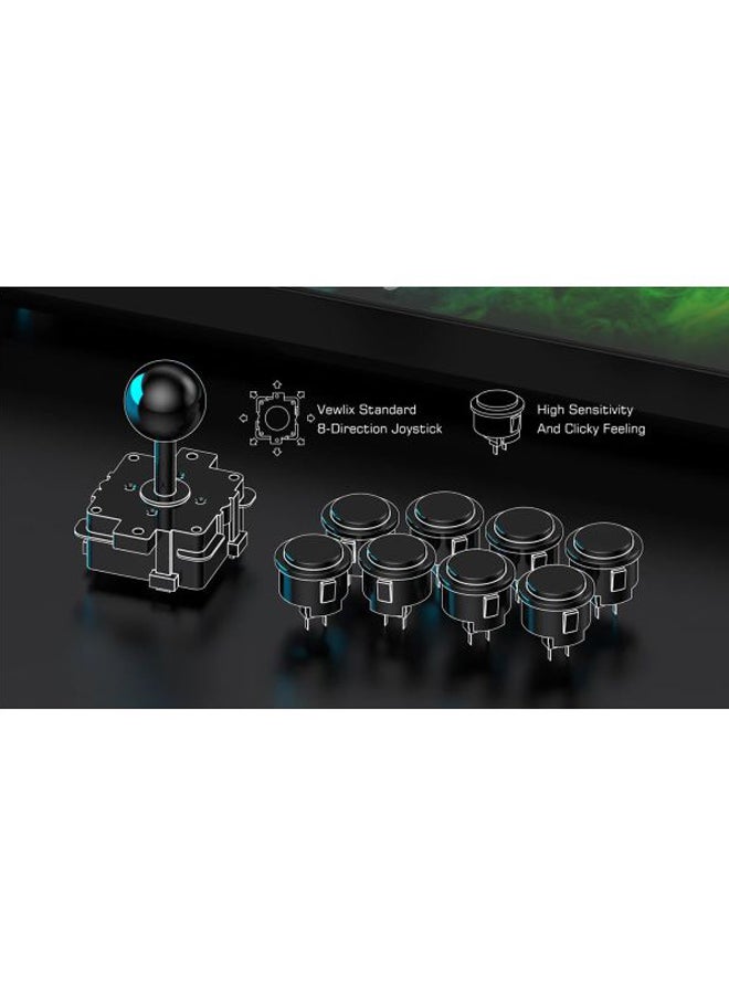 GameSir - Wireless C2 Arcade Fightstick - Image 1