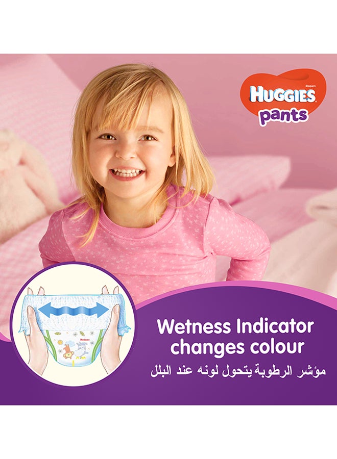 Huggies - Extra Care Baby Pants Diapers, Size 4, 9 - 14 Kg, 144 Count (36 x 4) - Super Mega Pack, Cloud Soft Comfort, Dry Touch Layer - Image 1